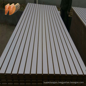 MDF Slatwall / 15MM Slotted MDF / Types of Wood MDF